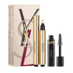Touche Eclat & Mini Lash Clash zestaw korektor rozświetlający 2.5ml + tusz do rzęs 2ml