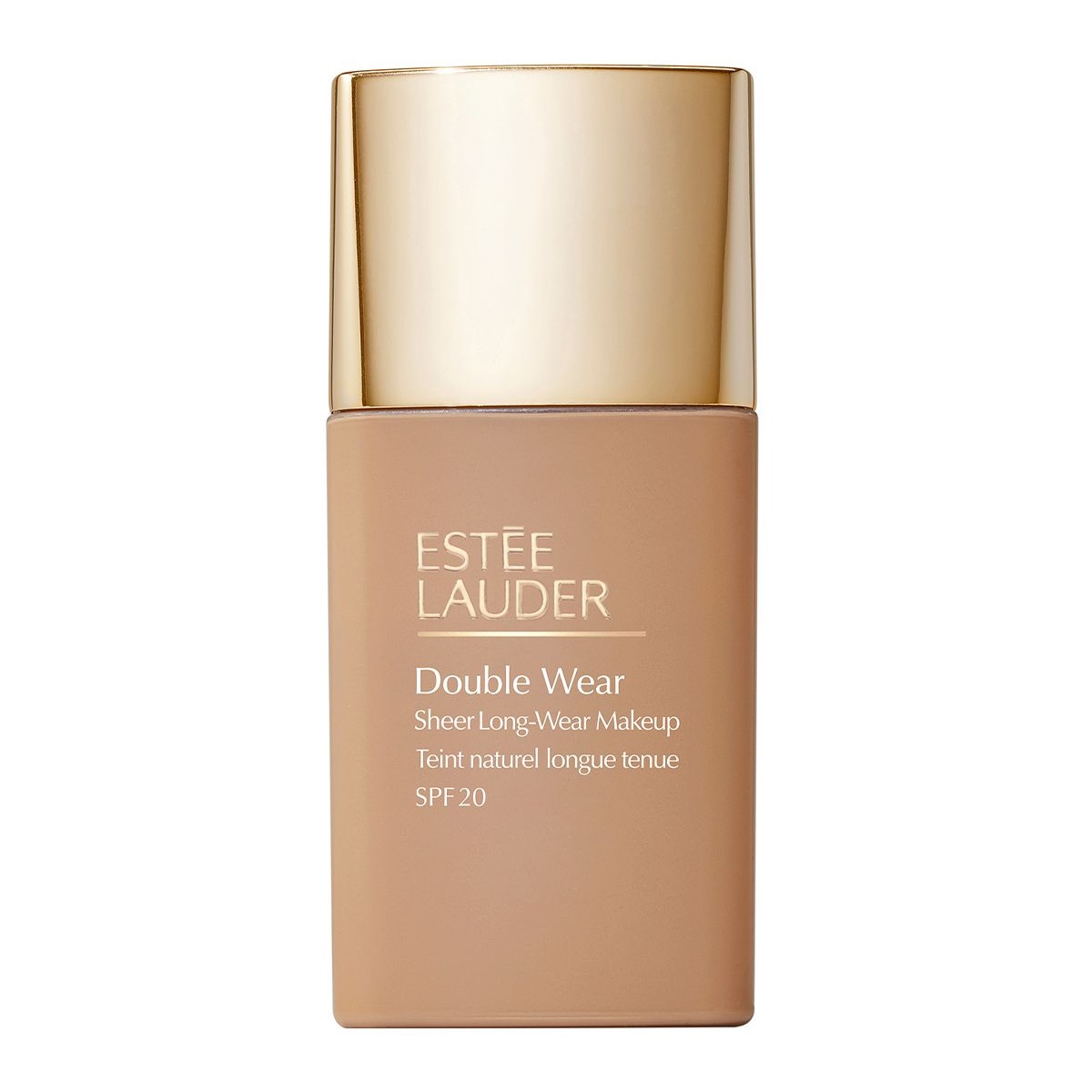 60546291638512192 Double Wear Sheer Long-Wear Foundation SPF20 długotrwały półprzezroczysty matowy podkład do twarzy 3N2 Wheat 30ml - obrazek 1