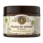 Maska drożdżowa do włosów zniszczonych cienkich i puszących się 300ml