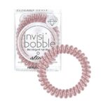 Slim gumki do włosów Pink Monocle 3szt