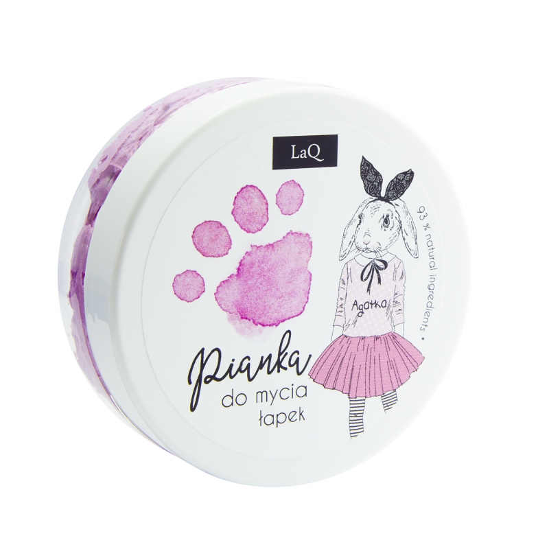 60619671590558482 Pianka do mycia łapek Różowa 50ml - obrazek 1