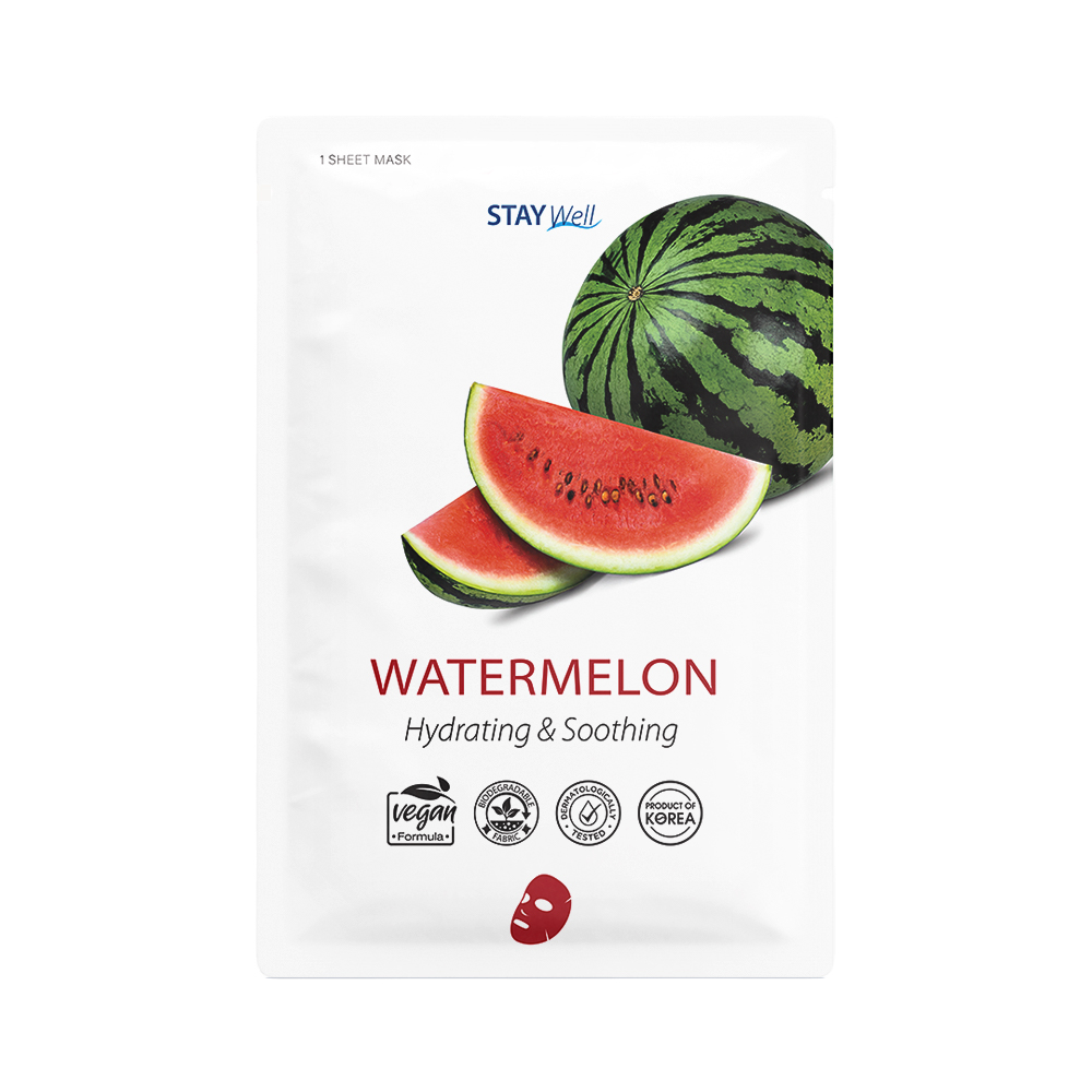 6070241664894663 Climate Neutral Face Mask nawilżająca i kojąca maska na twarz w płachcie Watermelon 23g - obrazek 1