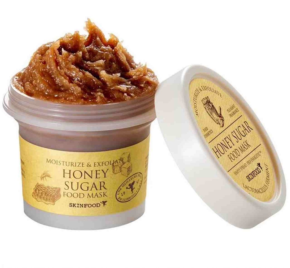 60704941631680953 Honey Sugar Food Mask wielozadaniowa maseczka złuszczająca z ekstraktem z propolisu 120g - obrazek 1