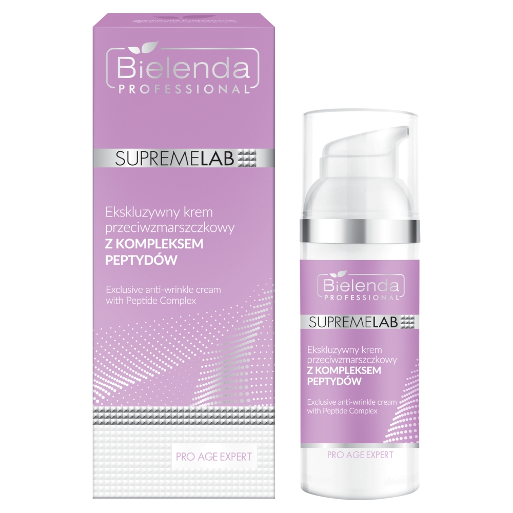 60749441587973679 SupremeLab Pro Age Expert ekskluzywny krem przeciwzmarszczkowy z kompleksem peptydów 50ml - obrazek 1