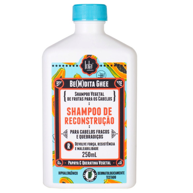 60797771752248397 Be(M)dita Ghee regenerujący szampon do włosów z papają i keratyną 250ml - obrazek 1