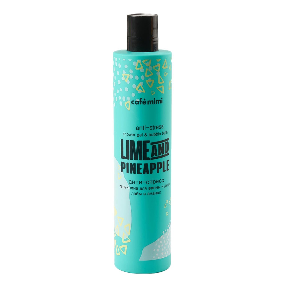 60836001645794027 Anti-Stress żel-pianka pod prysznic i do kąpieli Limonka i Ananas 300ml - obrazek 1