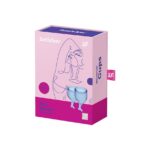 Feel Secure Menstrual Cup zestaw kubeczków menstruacyjnych 15ml + 20ml Dark Blue