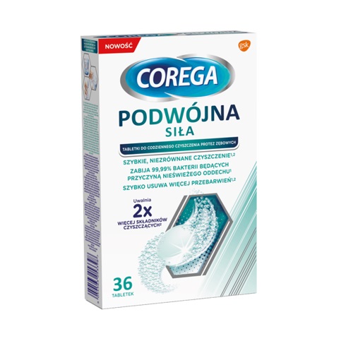 6117701579519910 Tabs tabletki do czyszczenia protez zębowych Podwójna Siła 36 tabletek - obrazek 1
