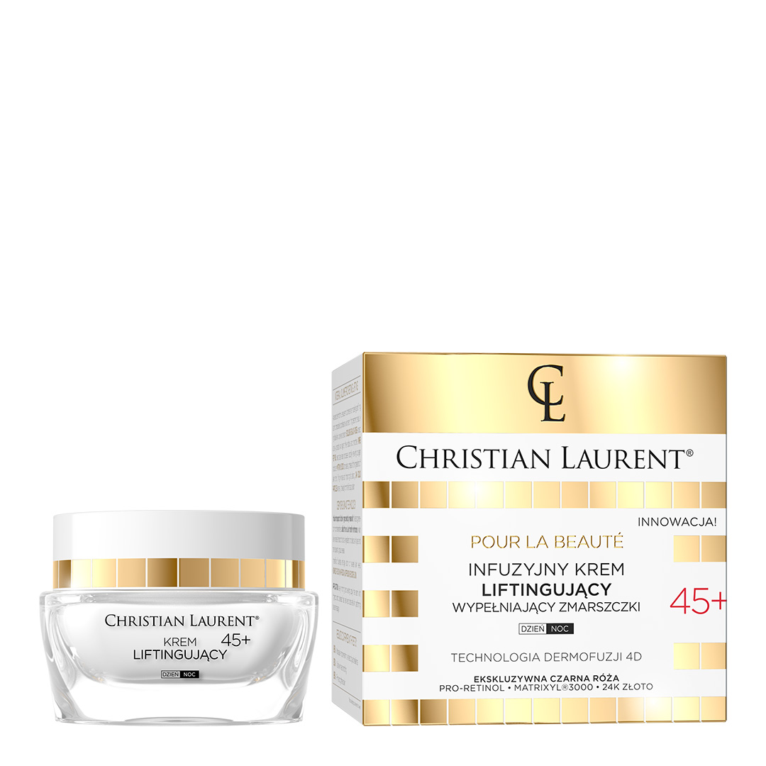 6118201652866478 Pour La Beaute 45+ infuzyjny krem liftingujący wypełniający zmarszczki 50ml - obrazek 1