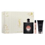 Black Opium Pour Femme zestaw woda perfumowana spray 90ml + woda perfumowana spray 10ml + balsam do ciała 50ml