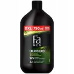 Men Sport Energy Boost żel pod prysznic z formułą 3w1 o zapachu guarany i żeń-szenia 750ml