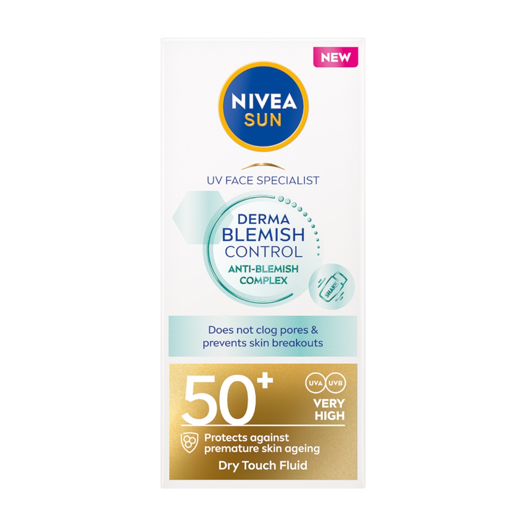6143211708955064 Sun Derma Blemish Control fluid do twarzy SPF50+ 40ml - obrazek 1