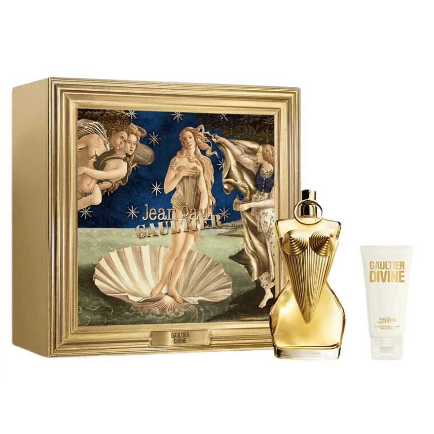 61569651731517800 Gaultier Divine zestaw woda perfumowana spray 100ml + balsam do ciała 75ml - obrazek 1