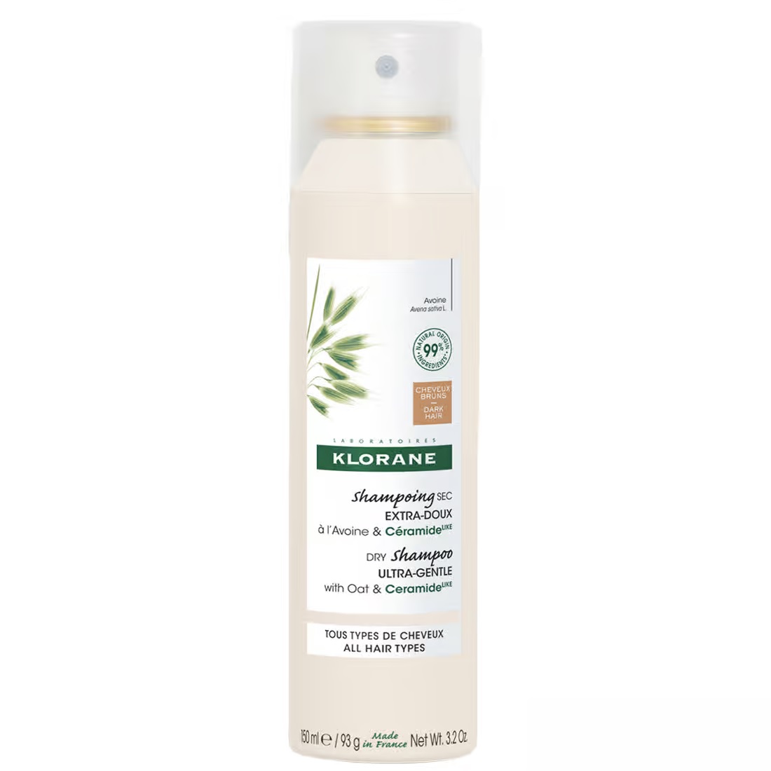 61584351753942613 Ultra-Gentle Dry Shampoo suchy szampon do włosów ciemnych z owsem i ceramide 150ml - obrazek 1