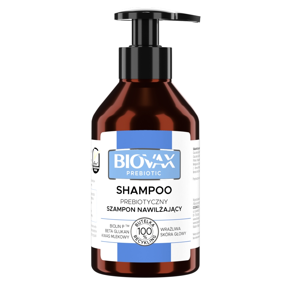 61626801741262048 Prebiotic prebiotyczny szampon nawilżający do wrażliwej skóry głowy 200ml - obrazek 1