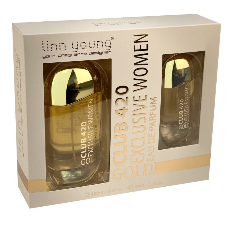 61641591680511365 Club 420 Gold Exclusive Women zestaw woda perfumowana spray 100ml + woda perfumowana spray 30ml - obrazek 1