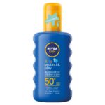 Sun Kids Protect & Play nawilżający spray ochronny na słońce dla dzieci SPF50 200ml