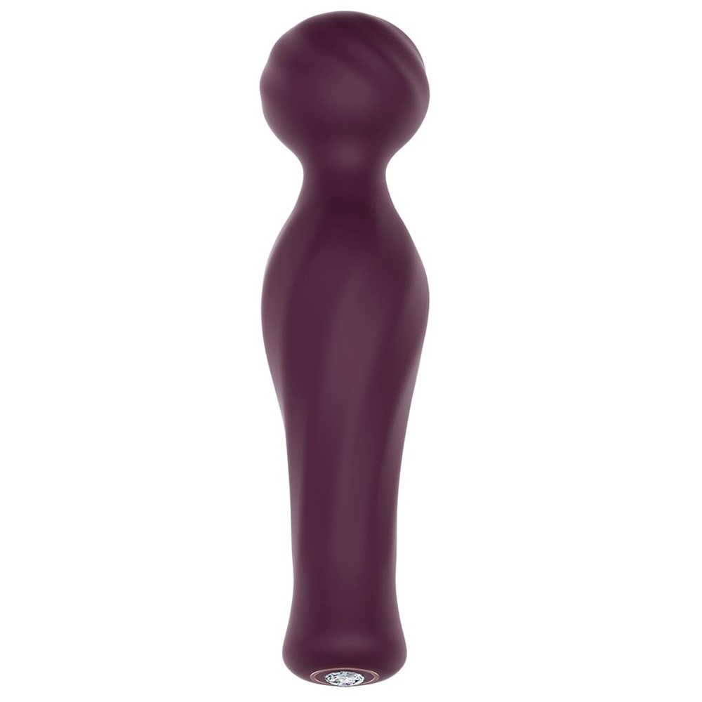 61672831730981231 Essentials Magic Wand Vibrator wibrator typu różdżka Purple - obrazek 1
