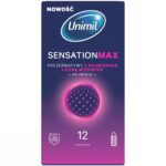 Senstation Max prezerwatywy z największa liczbą wypustek 12szt