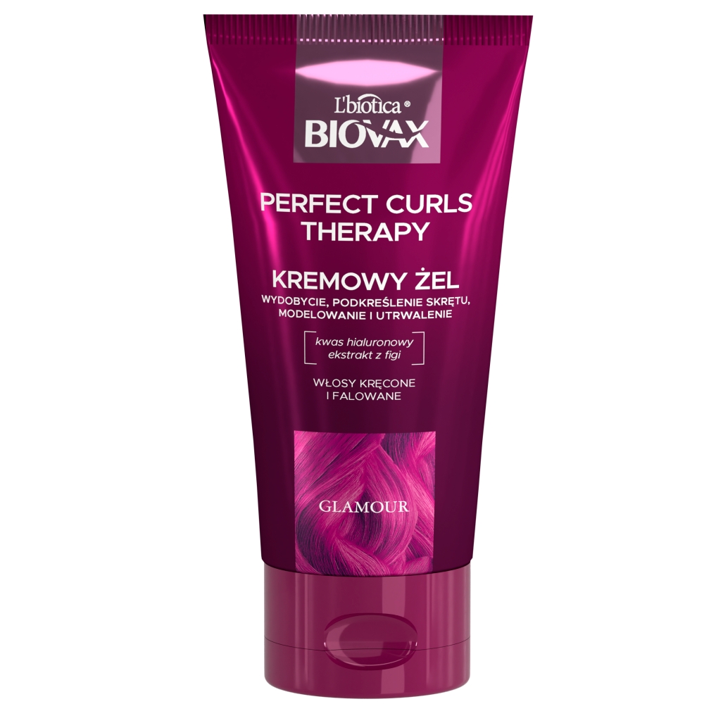 61691971697810266 Glamour Perfect Curls Therapy nawilżający żel do stylizacji fal i loków 150ml - obrazek 1