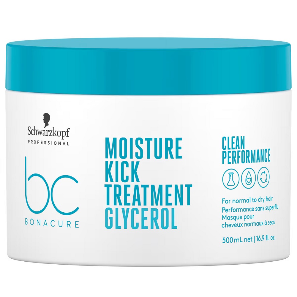 61899001757331826 BC Bonacure Moisture Kick Treatment nawilżająca maska do włosów normalnych i suchych 500ml - obrazek 1