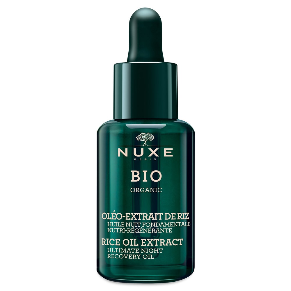 61952901652170733 Bio Organic regenerujące serum do twarzy na noc z ekstraktem z oleju ryżowego 30ml - obrazek 1