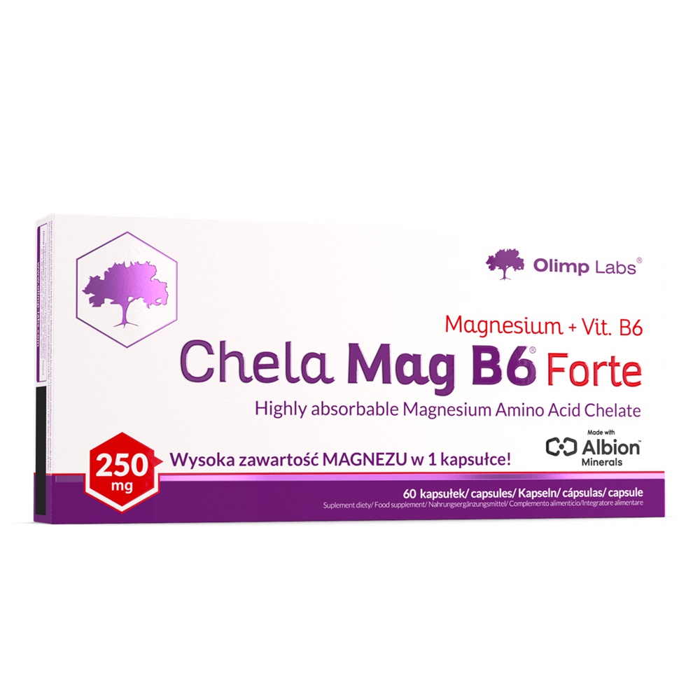 61968731742987288 Chela-Mag B6 Forte suplement diety 60 kapsułek - obrazek 1