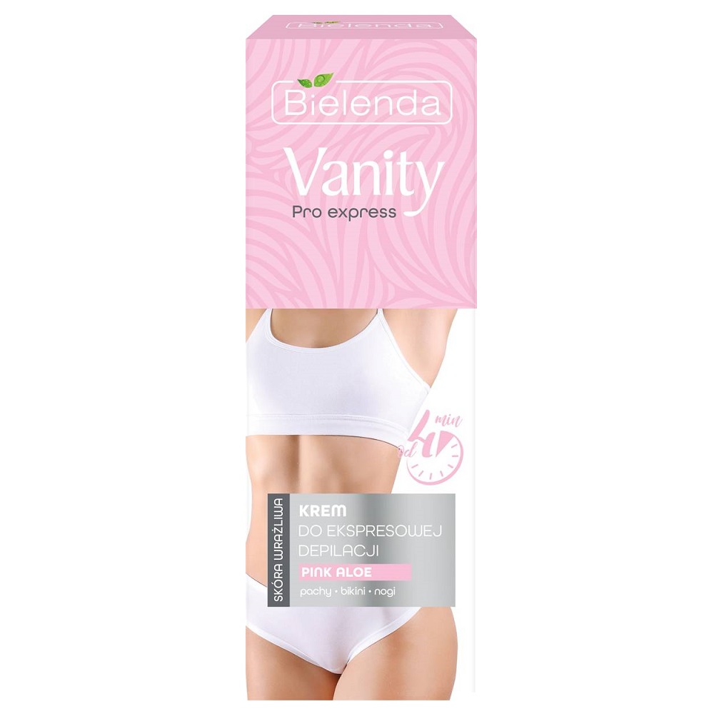 6197311688746897 Vanity Pro Express krem do ekspresowej depilacji skóry wrażliwej Pink Aloe 75ml - obrazek 1