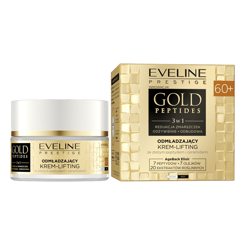 61986841715318036 Gold Peptides odmładzający krem-lifting 60+ 50ml - obrazek 1