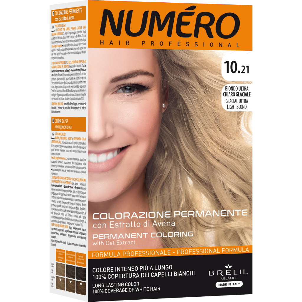 62190361662977057 Permanent Coloring farba do włosów 10.21 Glacial Ultra Light Blonde 140ml - obrazek 1