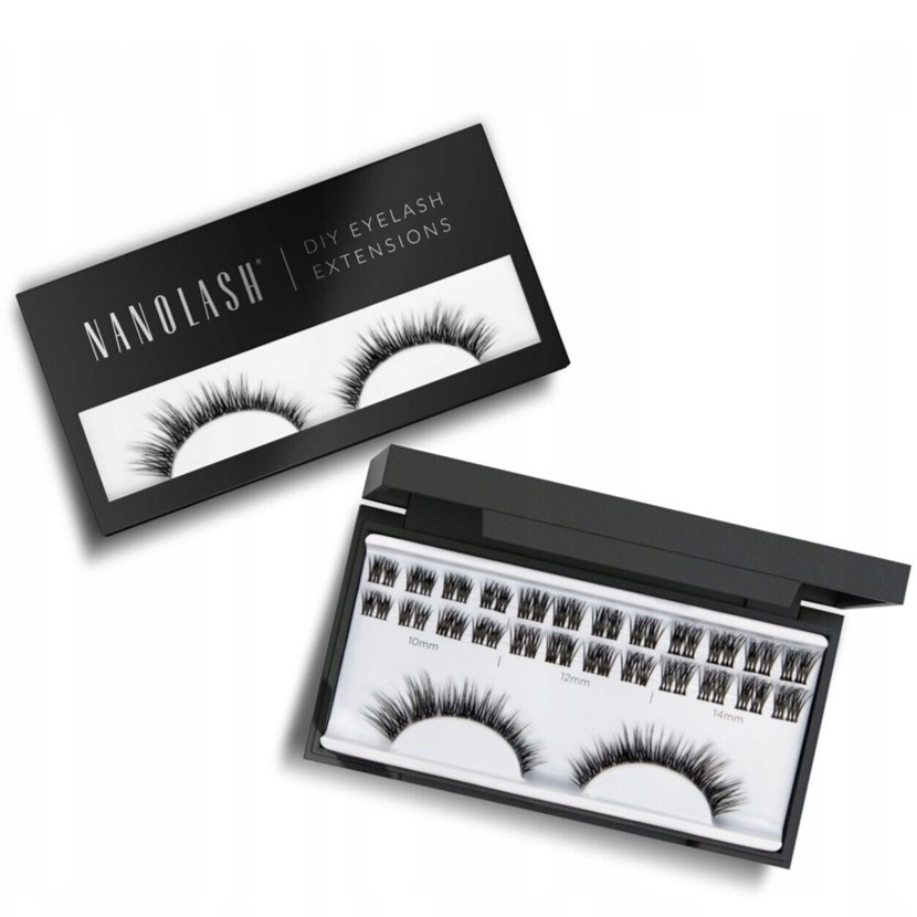 62192741715772871 DIY Eyelash Extensions sztuczne rzęsy w kępkach Heartbreaker 36szt. - obrazek 1