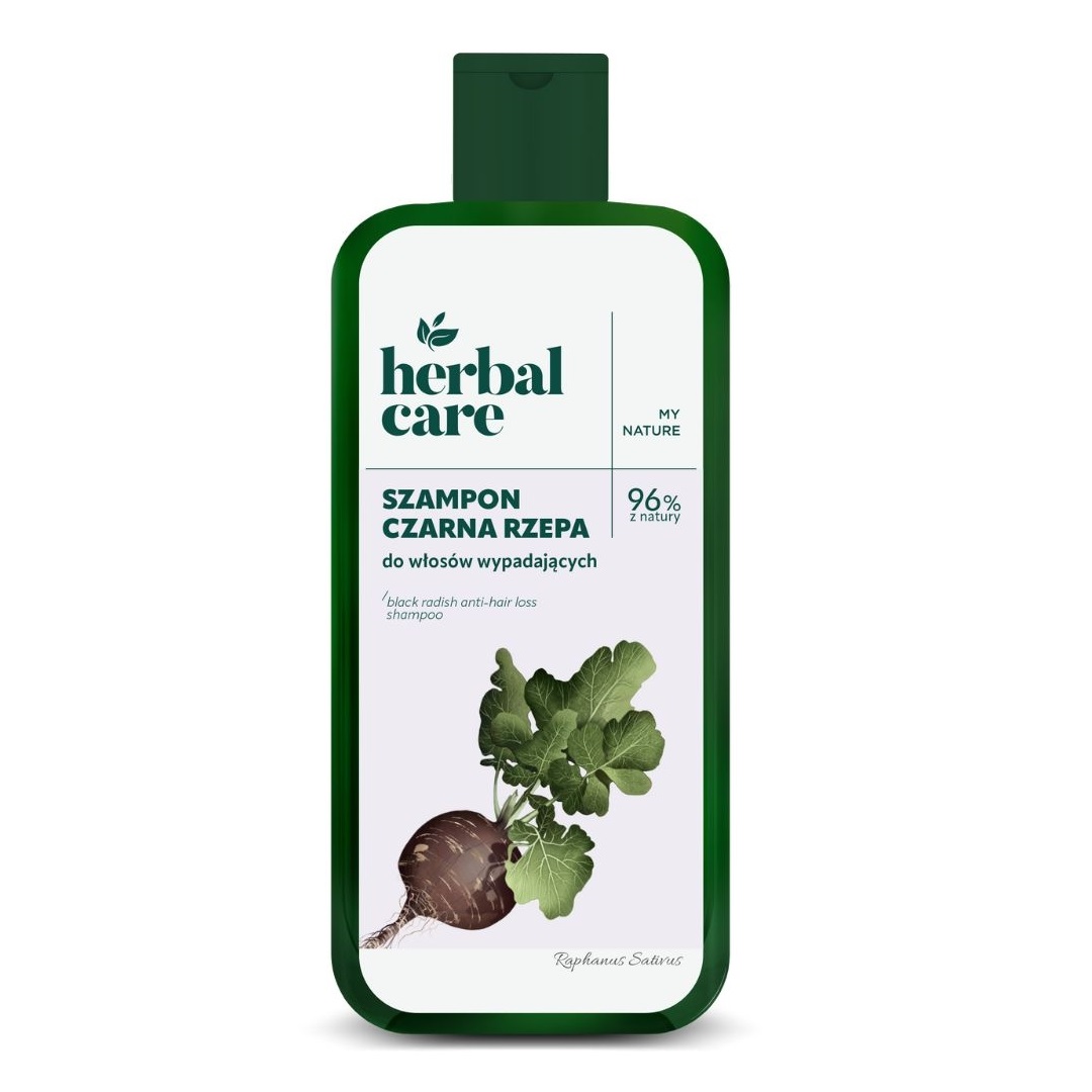 62257721758540406 Herbal Care szampon do włosów wypadających Czarna Rzepa 330ml - obrazek 1