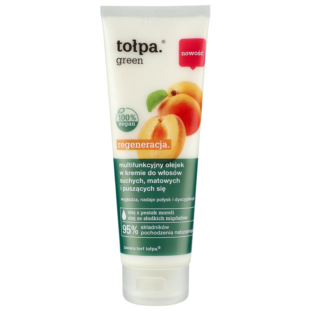 62579271726572009 Green multifunkcyjny olejek w kremie do włosów suchych matowych i puszących się 125ml - obrazek 1