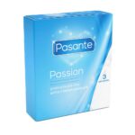 Passion prezerwatywy prążkowane 3szt