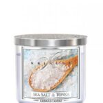 Tumbler świeca zapachowa z trzema knotami Sea Salt & Tonka 411g