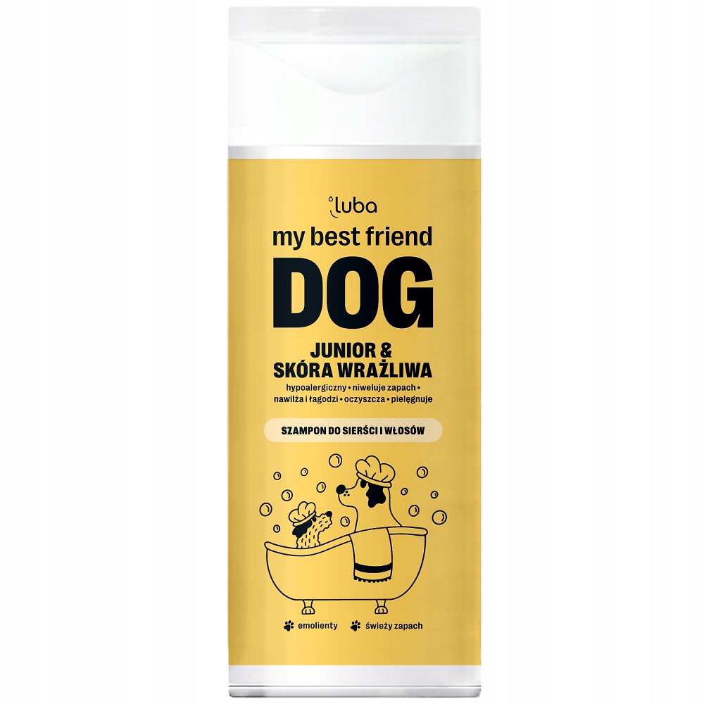 62879021708342337 my best friend DOG szampon dla juniorów i skóry wrażliwej 200ml - obrazek 1