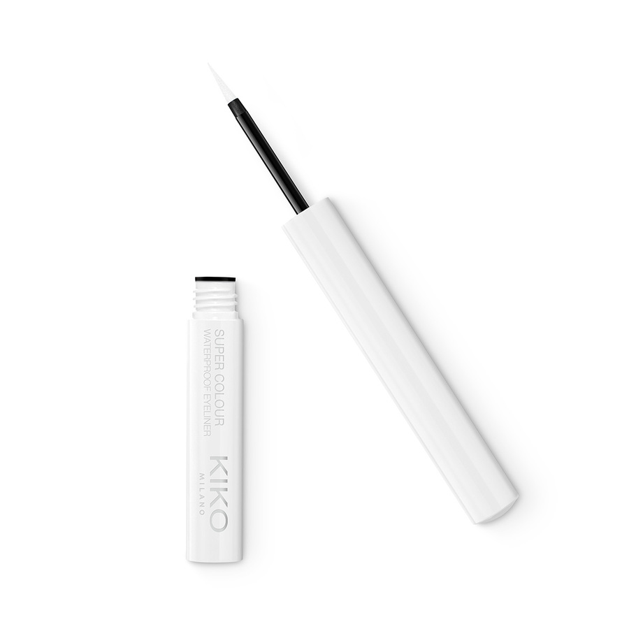 KM000000085001B Super Colour Waterproof Eyeliner ultragładki wodoodporny kolorowy eyeliner w płynie 01 White 1.7ml - obrazek 1