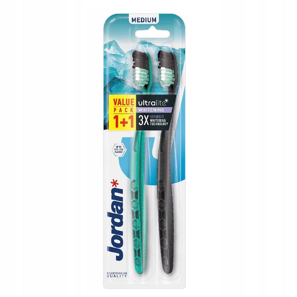 62896321715937226 Ultralite Whitening szczoteczka do zębów Medium 2szt. - obrazek 1