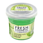 Fresh Cosmetic + Prebiotics Hydrating Cucumber-Aloe Face Mask nawilżająca maska do twarzy z ogórkiem i aloesem 50ml
