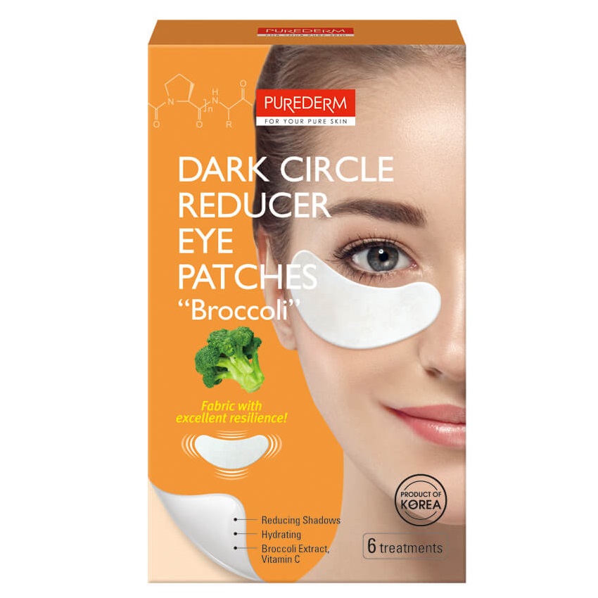 6310941681373679 Dark Circle Reducer Eye Patches żelowe płatki pod oczy Brokuł 6szt. - obrazek 1