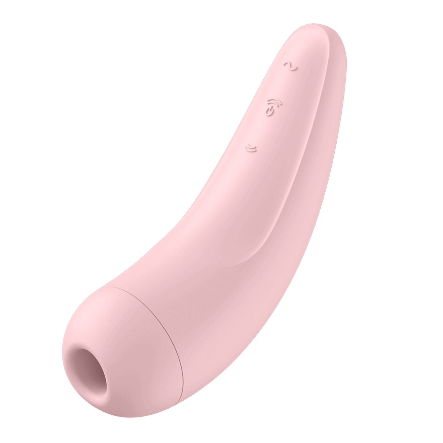 63158541638194931 Curvy 2+ bezdotykowy stymulator ssąco-wibrujący Pink - obrazek 1