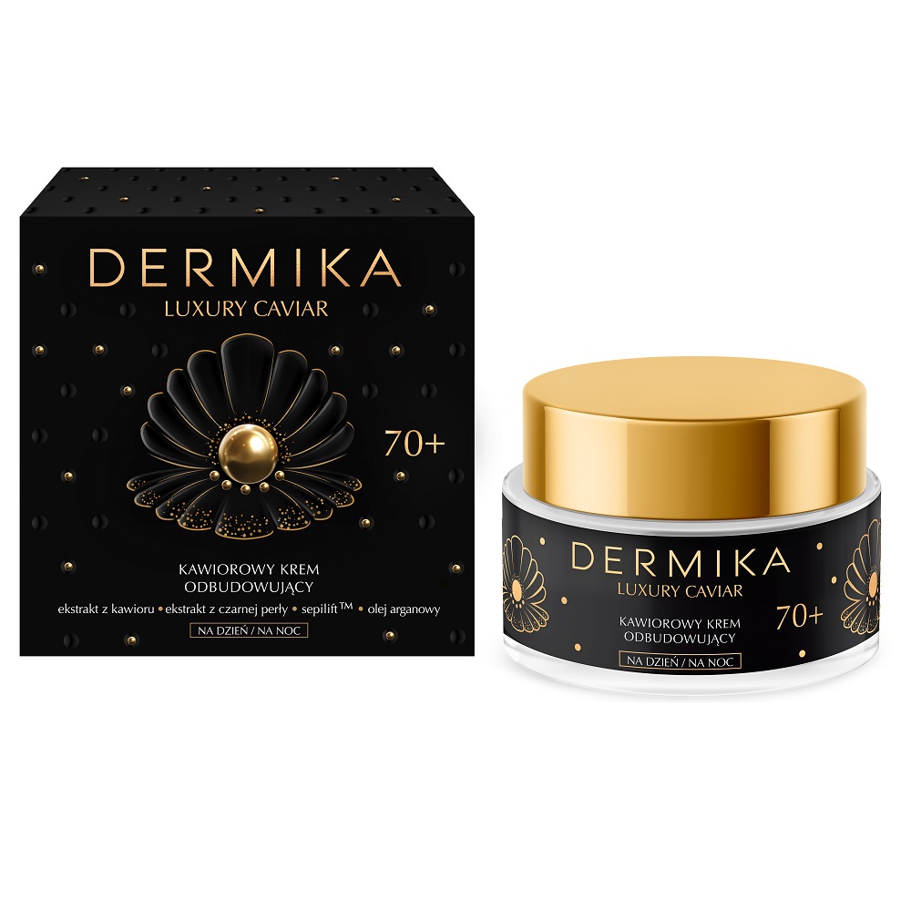 63180821634540733 Luxury Caviar 70+ kawiorowy krem odbudowujący na dzień i noc 50ml - obrazek 1