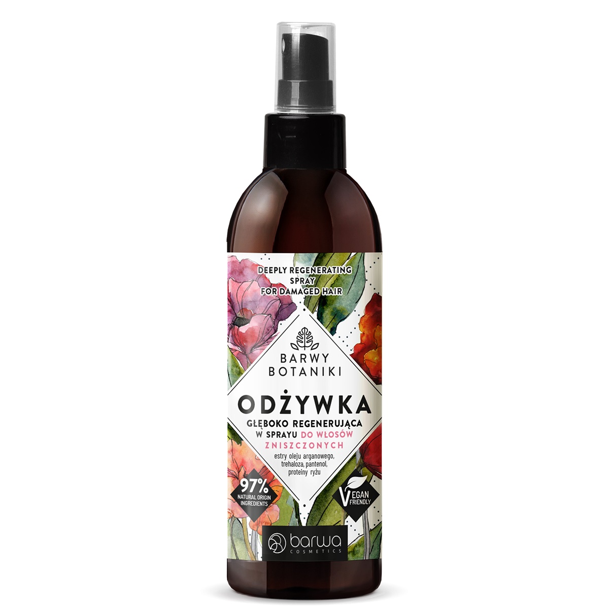 63191891678378959 Barwy Botaniki odżywka głęboko regenerująca w sprayu do włosów zniszczonych 250ml - obrazek 1