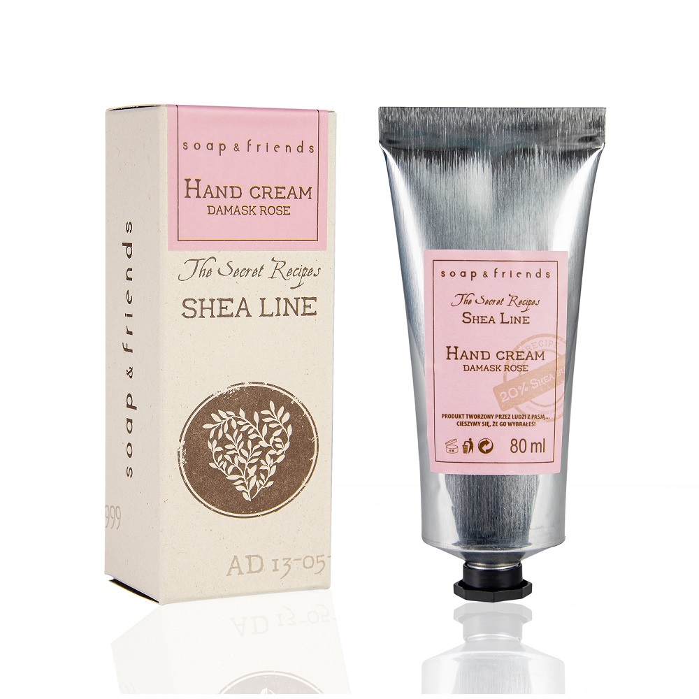63197901692964910 Shea Line krem do rąk Róża 80ml - obrazek 1