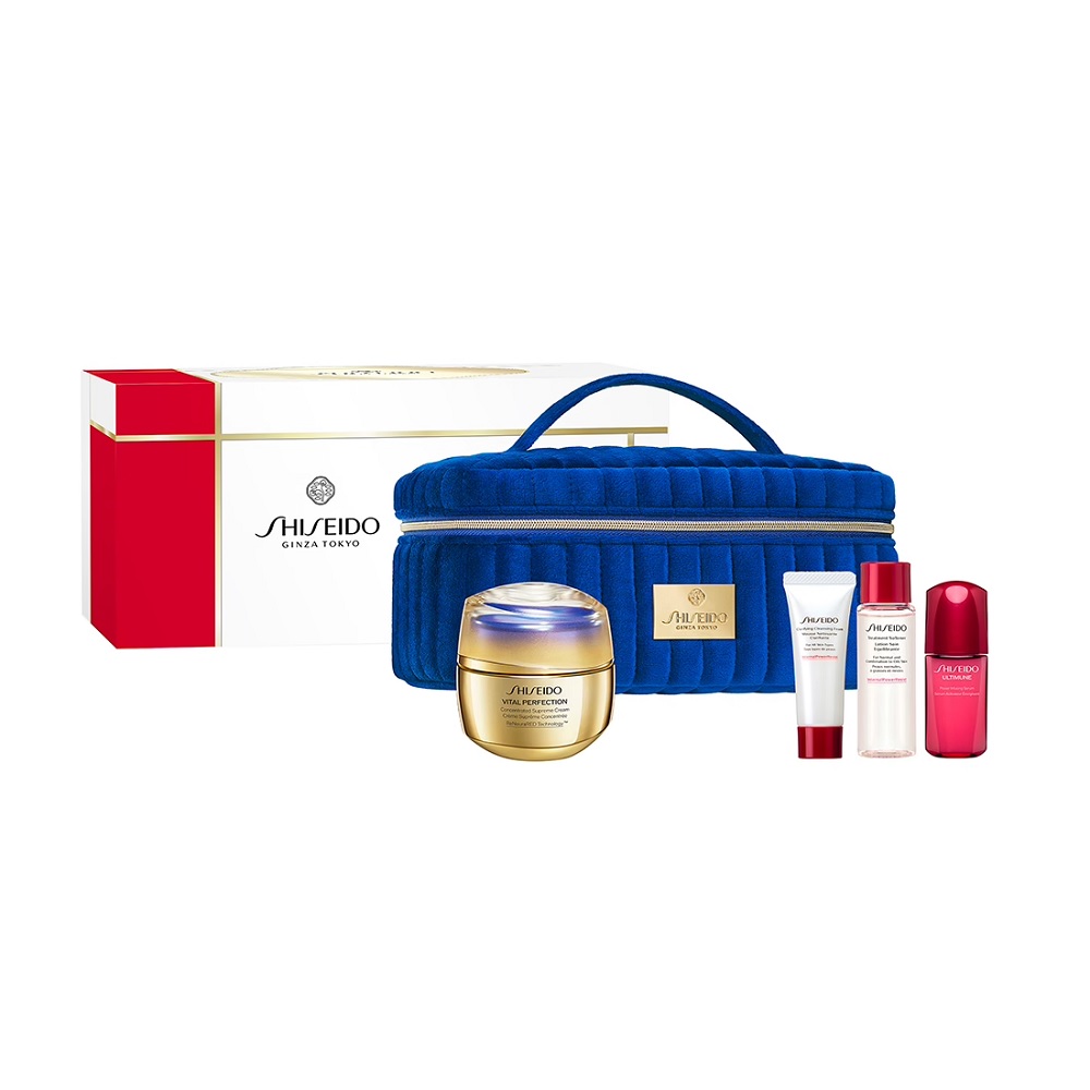 63231791763291305 Lifting And Redensifying Supreme Ritual zestaw krem przeciwzmarszczkowy 50ml + pianka oczyszczająca 15ml + lotion do twarzy 30ml + serum do twarzy 10ml + kosmetyczka - obrazek 1