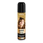 Lakier do włosów z brokatem Złoty 75ml