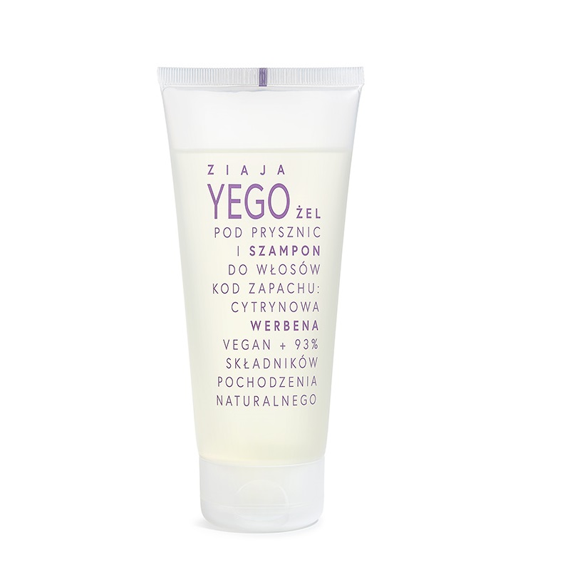 63439351657879855 Yego żel pod prysznic i szampon do włosów Cytrynowa Werbena 200ml - obrazek 1