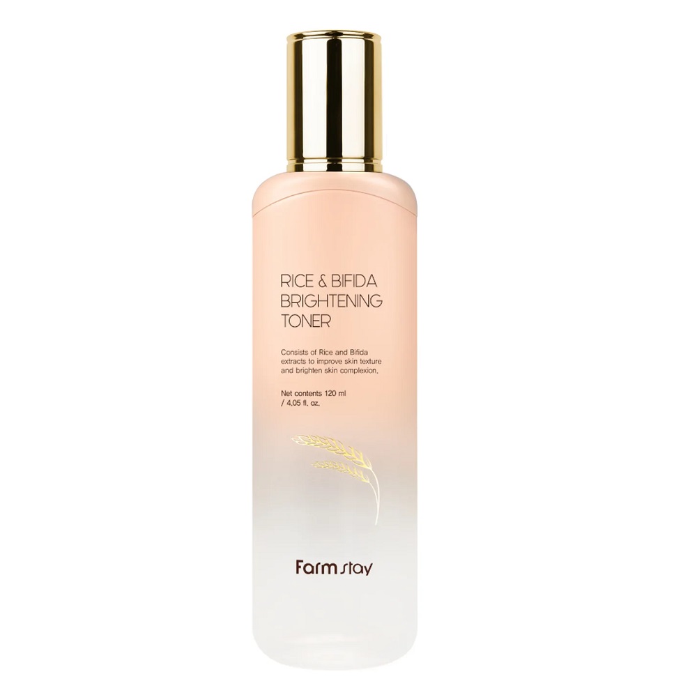 63464881744012936 Rice & Bifida Brightening Toner rozjaśniający tonik do twarzy z ryżem i fermentami 120ml - obrazek 1
