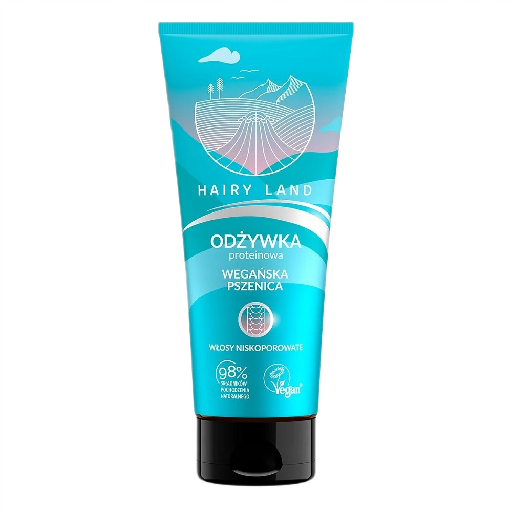 63482571760712766 Odżywka proteinowa do włosów niskoporowatych Wegańska Pszenica 200ml - obrazek 1