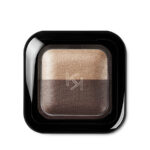 Bright Duo Baked Eyeshadow wypiekany cień do powiek 05 Deep Gold - Satin Chocolate 2.5g